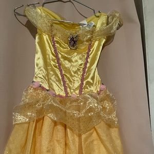 DISNEY Girls Belle Beauty and the Beast Dress Size M 7-8